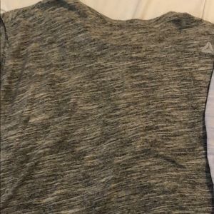 Two Reebok tie back tanks